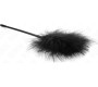 Kink Impact & Touch KINK - BLACK TICKLE FEATHERS USED FOR THE BONDAGE KIT 27 CM