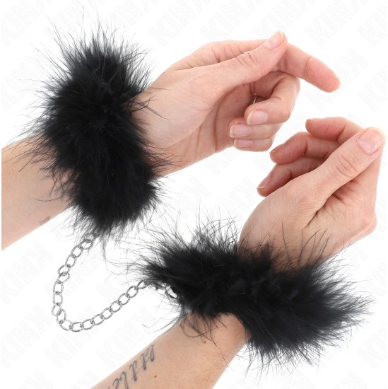 Kink Wrist Restraint KINK - MINI FEATHER HAND CUFFS