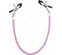 Kink Nipple Grip KINK - CHAIN NIPPLE CLAMPS PURPLE 30 CM