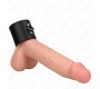 Kink Ring Power KINK - LEATHER PENIS RING WITH PRESSURE CLOSURE 18 X 5 CM