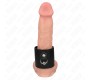 Kink Ring Power KINK - LEATHER PENIS RING WITH PRESSURE CLOSURE 18 X 5 CM