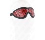 Kink Masked Allure KINK - RED DIAMOND PATTERN HEADBAND 20.5 x 6 CM