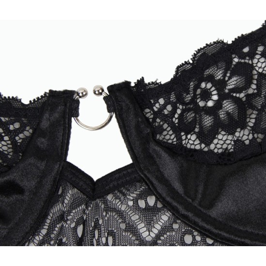 Subblime Corsets SUBBLIME - CORSET CORSET AND BELT BLACK L/XL