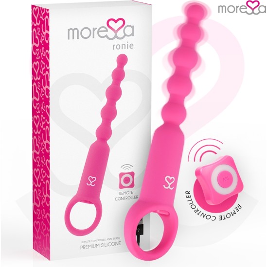 Moressa RONIE REMOTE CONTROL ANAL PLEASURE PINK
