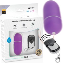 Online REMOTE CONTROL VIBRATING EGG L PURPLE