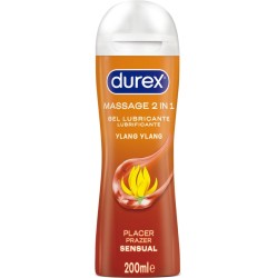 Durex Lubes DUREX - YLANG YLANG SENSUAL MASSAGE LUBRICANT GEL 200 ML
