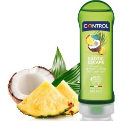 Control Lubes CONTROL - 2 EN 1 MASSAGE & PLEASURE EXOTIC 200 ML