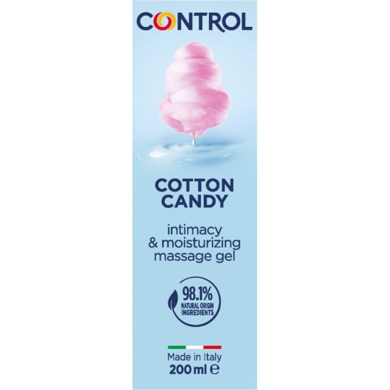 Control Lubes CONTROL - COTTON CANDY MASSAGE GEL 3 IN 1 200 ML