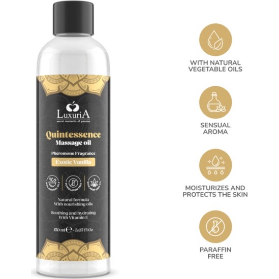 Intimateline LUXURIA - ACEITE DE MASAJES VAINILLA EXOTIC 150 ML