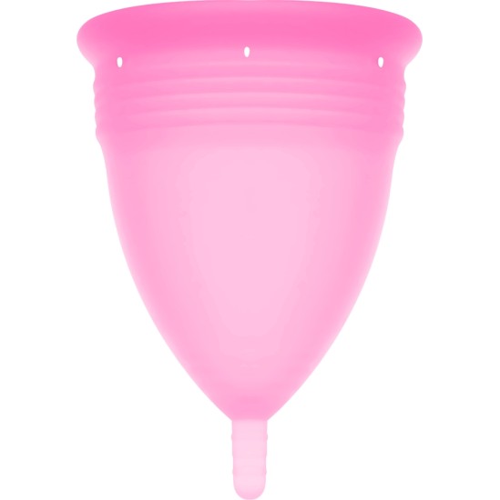 Stercup FDA SILICONE MENSTRUAL CUP PINK - SIZE L