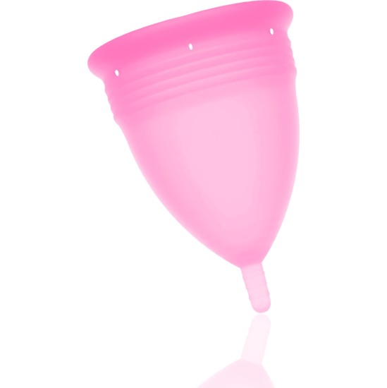 Stercup FDA SILICONE MENSTRUAL CUP PINK - SIZE L