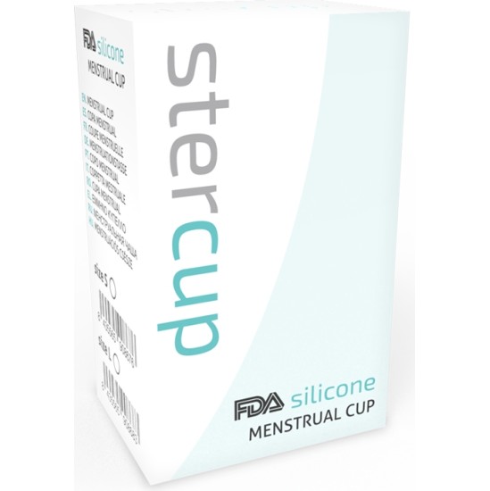 Stercup FDA SILICONE MENSTRUAL CUP PINK - SIZE L