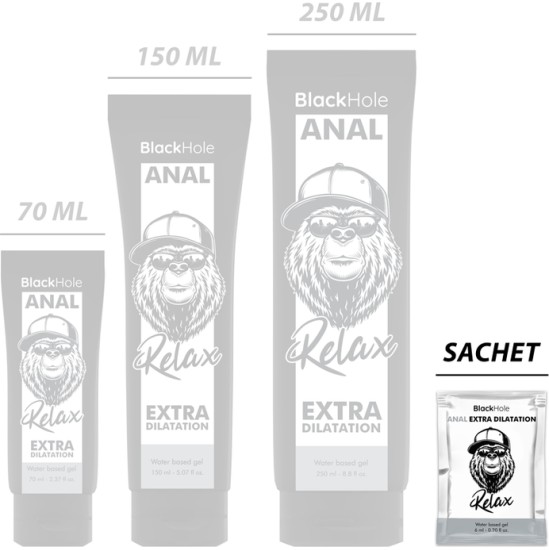 Black Hole WATER BASED GEL EXTRA DILATATION 6 ML SINGLE DOSE
