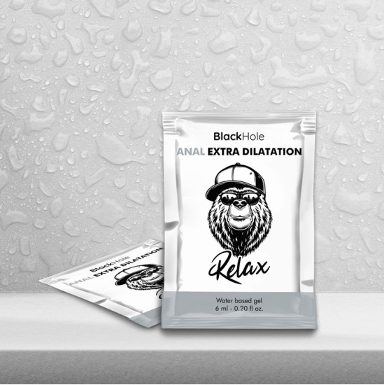 Black Hole WATER BASED GEL EXTRA DILATATION 6 ML SINGLE DOSE