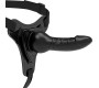 Fetish Submissive Harness BLACK SILICONE REALISTIC 16 CM