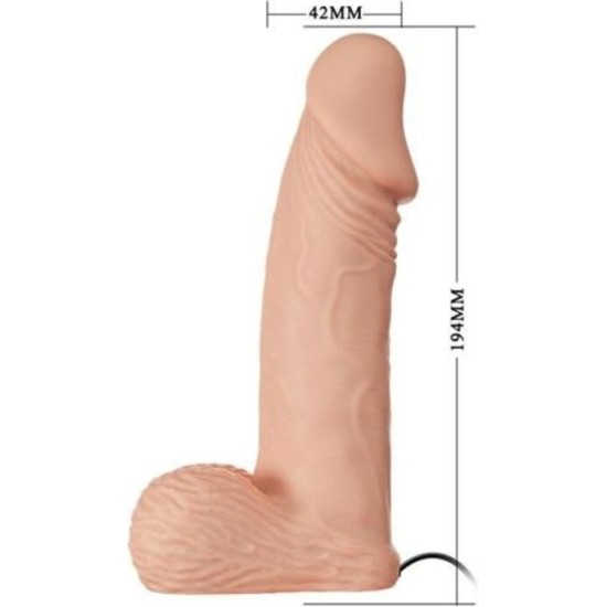 Baile Harness Collection BAILE - ULTRA PASSIONATE HARNESS 19.4 CM NATURAL