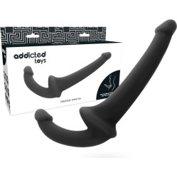 Addicted Toys DILDO WITH RNA S WITHOUT SUBJECTION BLACK