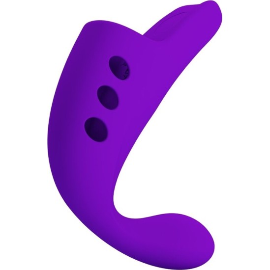 Pretty Love Smart PRETTY LOVE - GORGON PURPLE RECHARGEABLE FINGER VIBRATOR