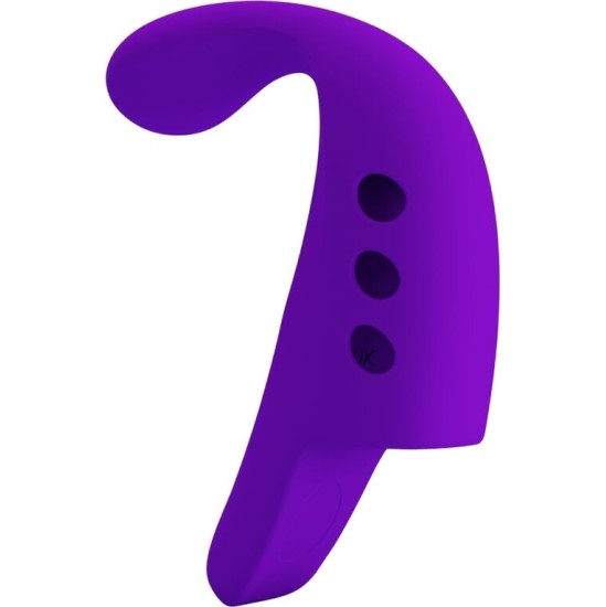 Pretty Love Smart PRETTY LOVE - GORGON PURPLE RECHARGEABLE FINGER VIBRATOR