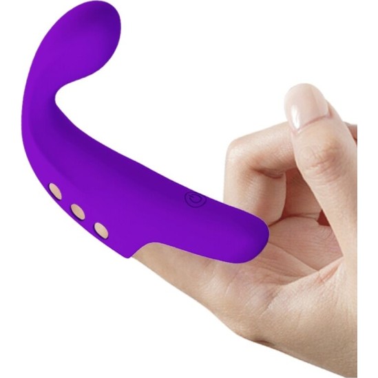 Pretty Love Smart PRETTY LOVE - GORGON PURPLE RECHARGEABLE FINGER VIBRATOR