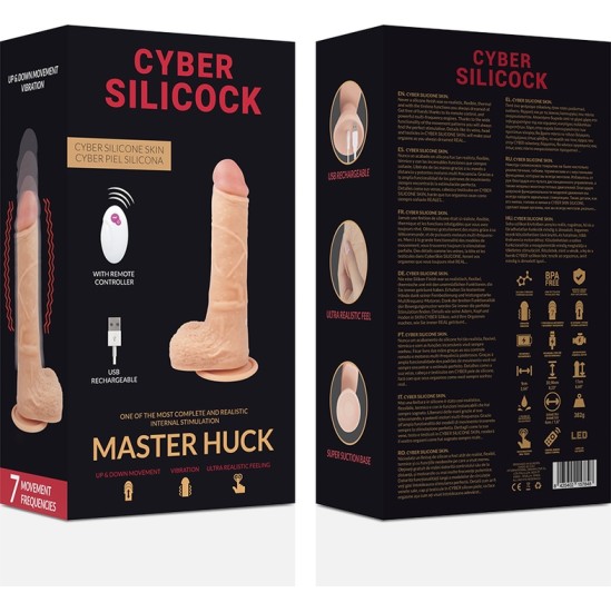 Cyber Silicock REMOTE CONTROL REALISTIC MASTER HUCK 20.9 CM -O- 4 CM