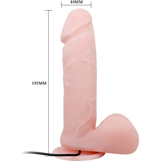Baile Vibrators BAILE - OLIVER REALISTIC DILDO WITH VIBRATION