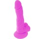 Diversia FLEXIBLE VIBRATING DILDO PURPLE 18 CM -O- 4 CM