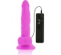 Diversia FLEXIBLE VIBRATING DILDO PURPLE 18 CM -O- 4 CM