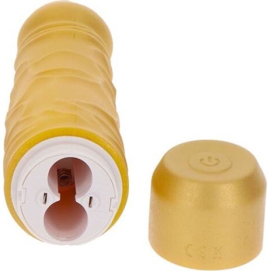Get Real GOLD DICKER ORIGINAL VIBRATOR GOLD