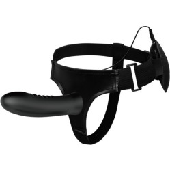 Pretty Love MYRON STRAP ON WITH VIBRATION AND HOLLOW DILDO