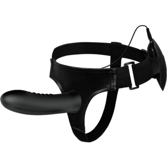 Pretty Love MYRON STRAP ON WITH VIBRATION AND HOLLOW DILDO