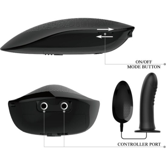 Pretty Love MYRON STRAP ON WITH VIBRATION AND HOLLOW DILDO