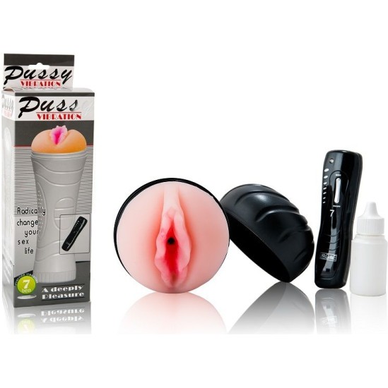 Baile PUSSY VAGINA VIBRATOR 7 RHYTHMS CIBERSKYN