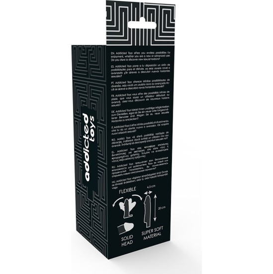 Addicted Toys DONG EXTENSION BLACK