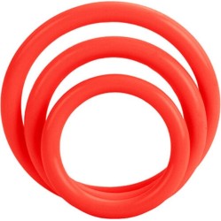 Calexotics TRI-RINGS SET RED