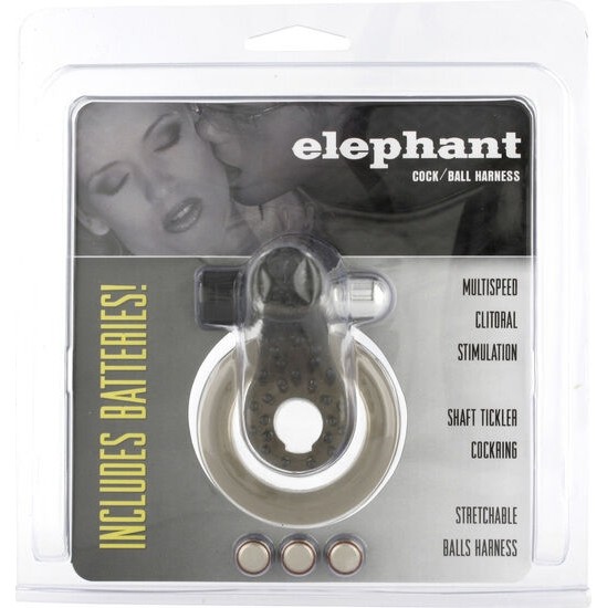 Seven Creations VIBRATING RING WITH STIMULATING ELEPHANT