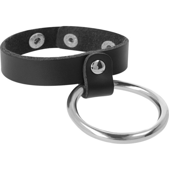 Darkness Bondage DARKNESS - METAL RING FOR THE PENIS AND TESTICLES