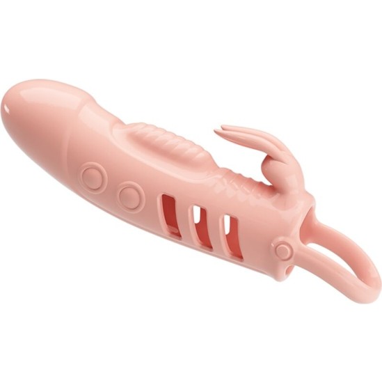 Pretty Love SLOANE NATURAL RABBIT PENIS SHEATH