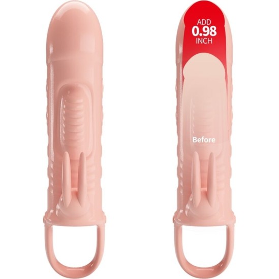 Pretty Love SLOANE NATURAL RABBIT PENIS SHEATH