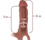 Intense Couples Toys INTENSE - HOLLOW HARNESS WITH SILICONE DILDO 16 X 3.5 CM