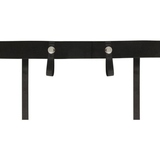 Intense Couples Toys INTENSE - HOLLOW HARNESS WITH SILICONE DILDO 16 X 3.5 CM