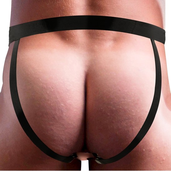 Intense Couples Toys INTENSE - HOLLOW HARNESS WITH SILICONE DILDO 16 X 3.5 CM