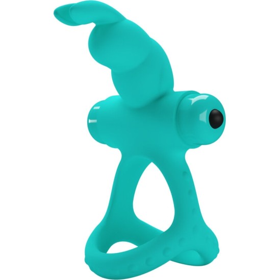 Pretty Love Male PRETTY LOVE - FIGGY GREEN RABBIT VIBRATOR RING