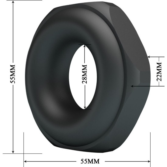 Crazy Bull JARVIUS SILICONE RING MODEL 14