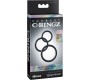 Fantasy C-Ringz Silicone 3-Ring Stamina Set Black