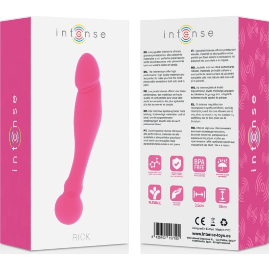 Intense Fun INTENSE - SILICONE RICK DUAL PINK