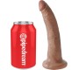 King Cock REALISTIC PENIS 17.5 CM CARAMEL