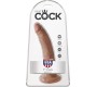 King Cock REALISTIC PENIS 17.5 CM CARAMEL