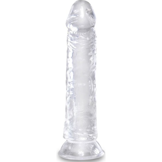 King Cock CLEAR REALISTIC PENIS 19.7 CM TRANSPARENT
