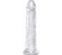 King Cock CLEAR REALISTIC PENIS 19.7 CM TRANSPARENT